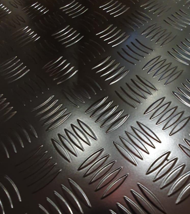 3mm aluminium sheet plate chequer 500mm x 1000mm free delivery 