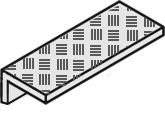 Chequer Plate Angles - Light Duty - 1.5mm