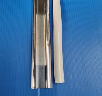 Polished Herzim Rail + Silver PVC Insert - Image 3