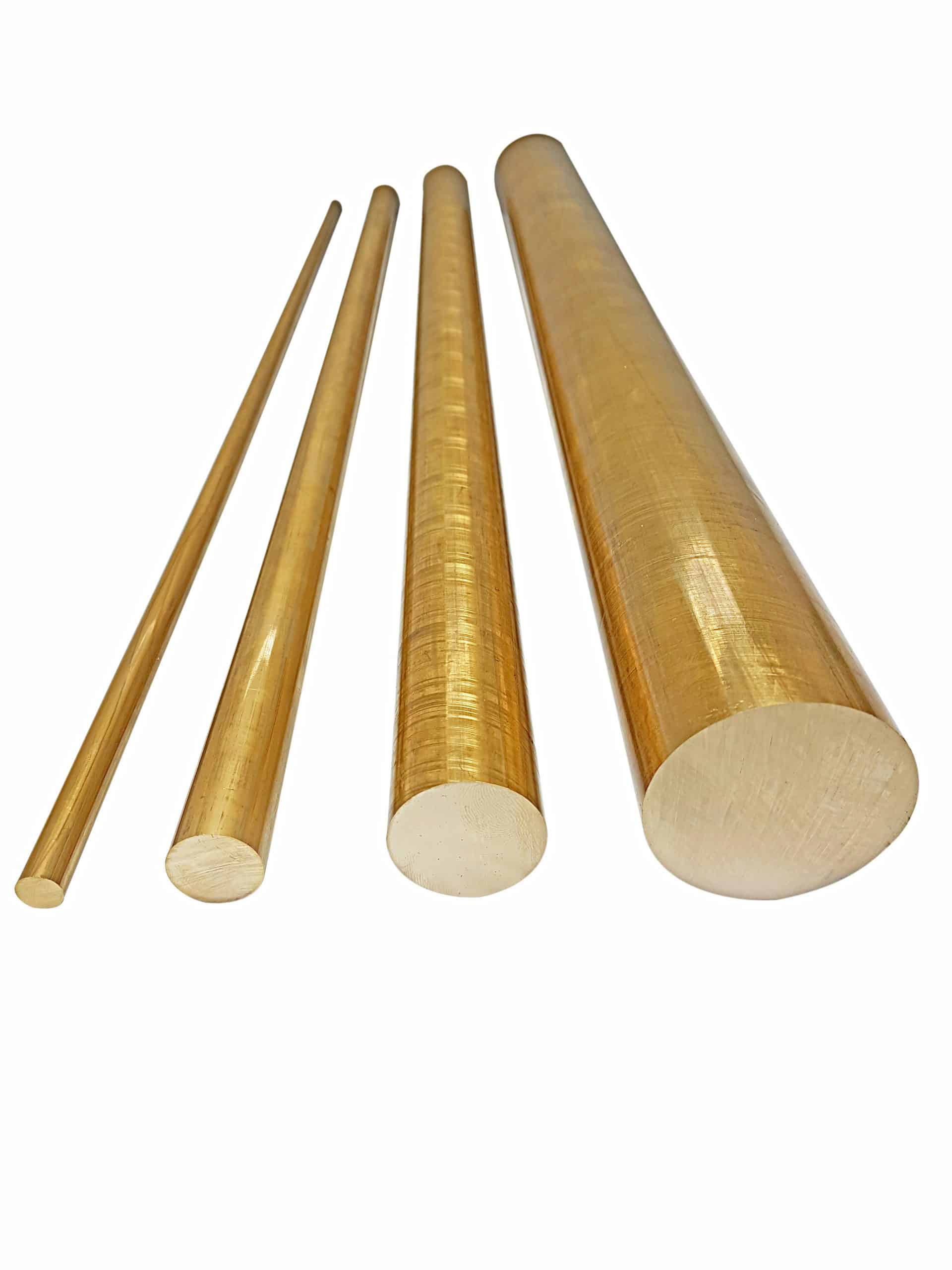 1 (25.4mm) Brass Round Bar