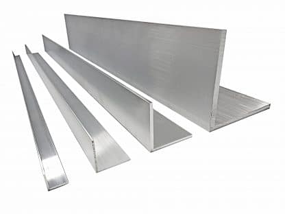 25mm x 25mm x 1.6mm Aluminium Angle (1" x 1" x 1/16")