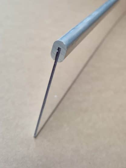 Aluminium Framing Channel - 2mm Gap - Image 4
