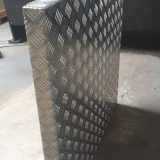 Aluminium Chequer Plate Folding Service