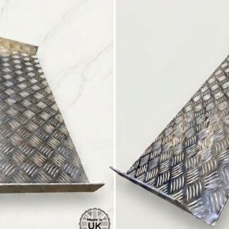 Aluminium Chequer Plate Folding Service